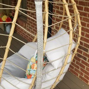 Women's belt made of genuine snake leather